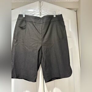 Elegant Black Women's Bermuda Shorts